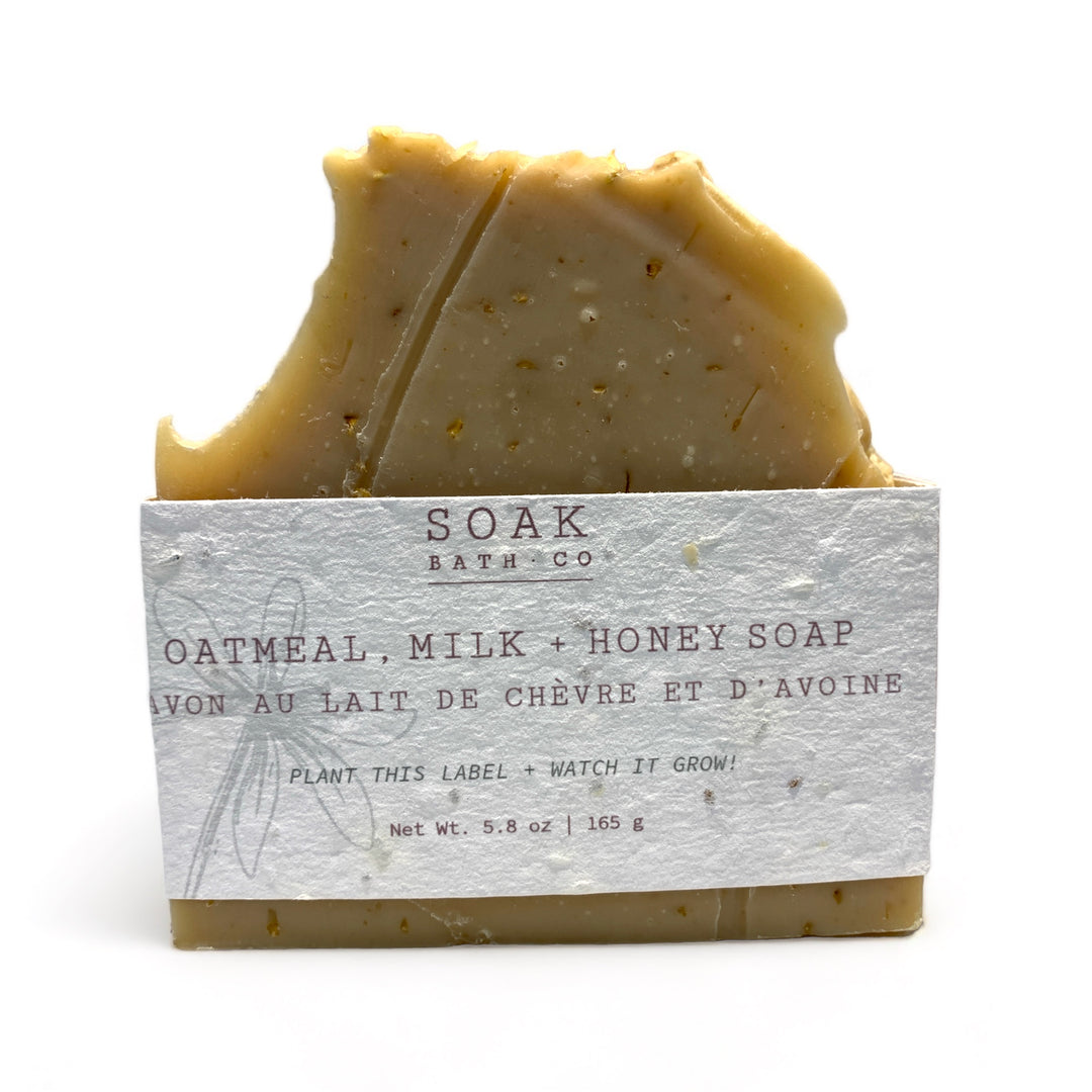 Oatmeal, Milk + Honey Soap