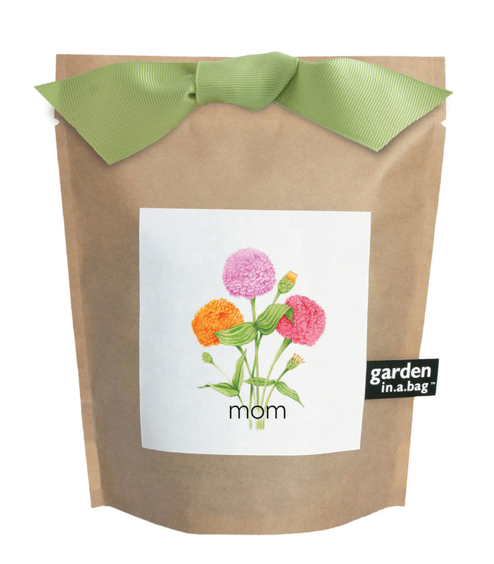 Garden in a bag - zinnia