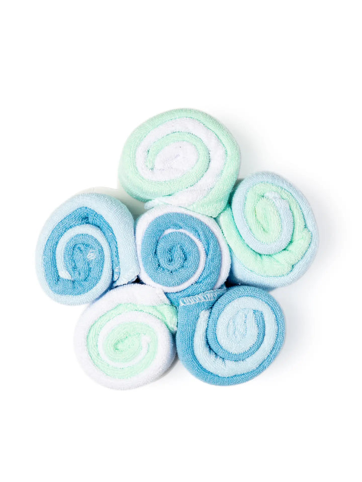 Lollipop washcloths