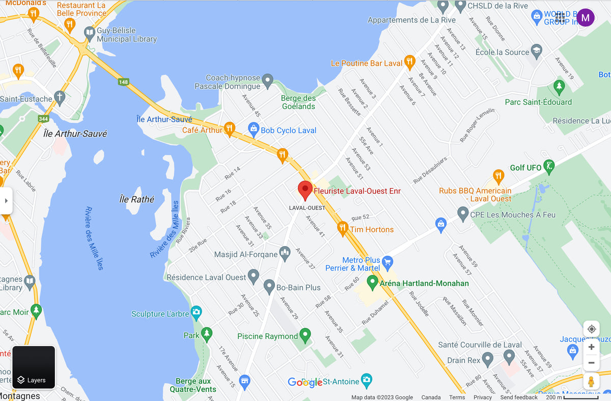 Fleuriste Laval Ouest